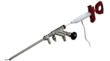 riwospine-perculine-endo-joint-endoscopic-denervation-instrument.png RIWOspine PERCULINE Endo-Joint instrument – endoscopic pain therapy for facet and SI joint denervation