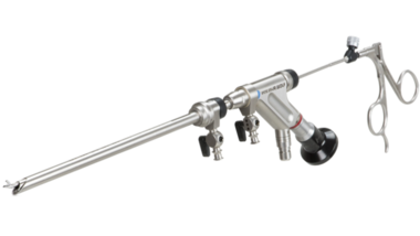 RIWOspine VERTEBRIS lumbar, endoscope for minimally invasive spine surgery