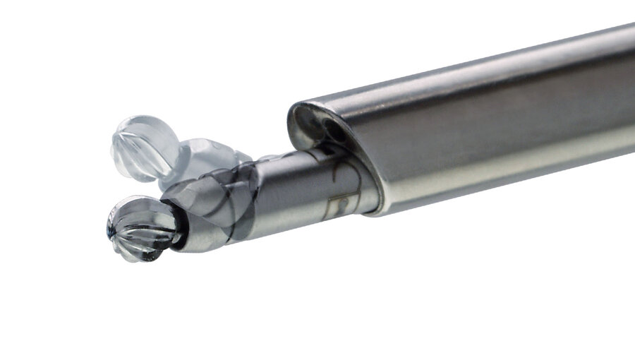 riwospine-tipcontrol-burr-spine-surgery.png RIWOspine TipControl Burr for precise endoscopic spine surgery