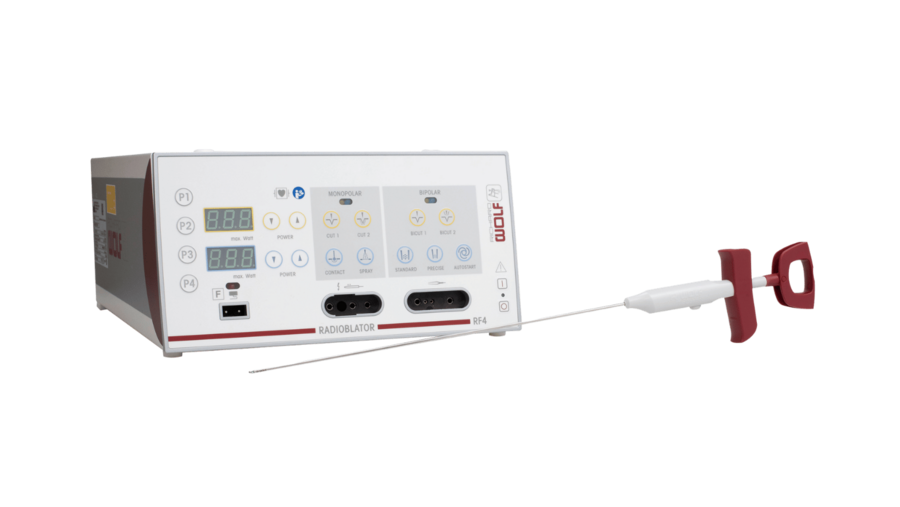 riwospine-radioblator-rf4-tipcontrol-endoscopic-surgery.png Radioblator RF4 with TipControl instruments for precise endoscopic spine surgery